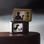 Retro TV Shadow Resin Artisan Keycap – 1.5U