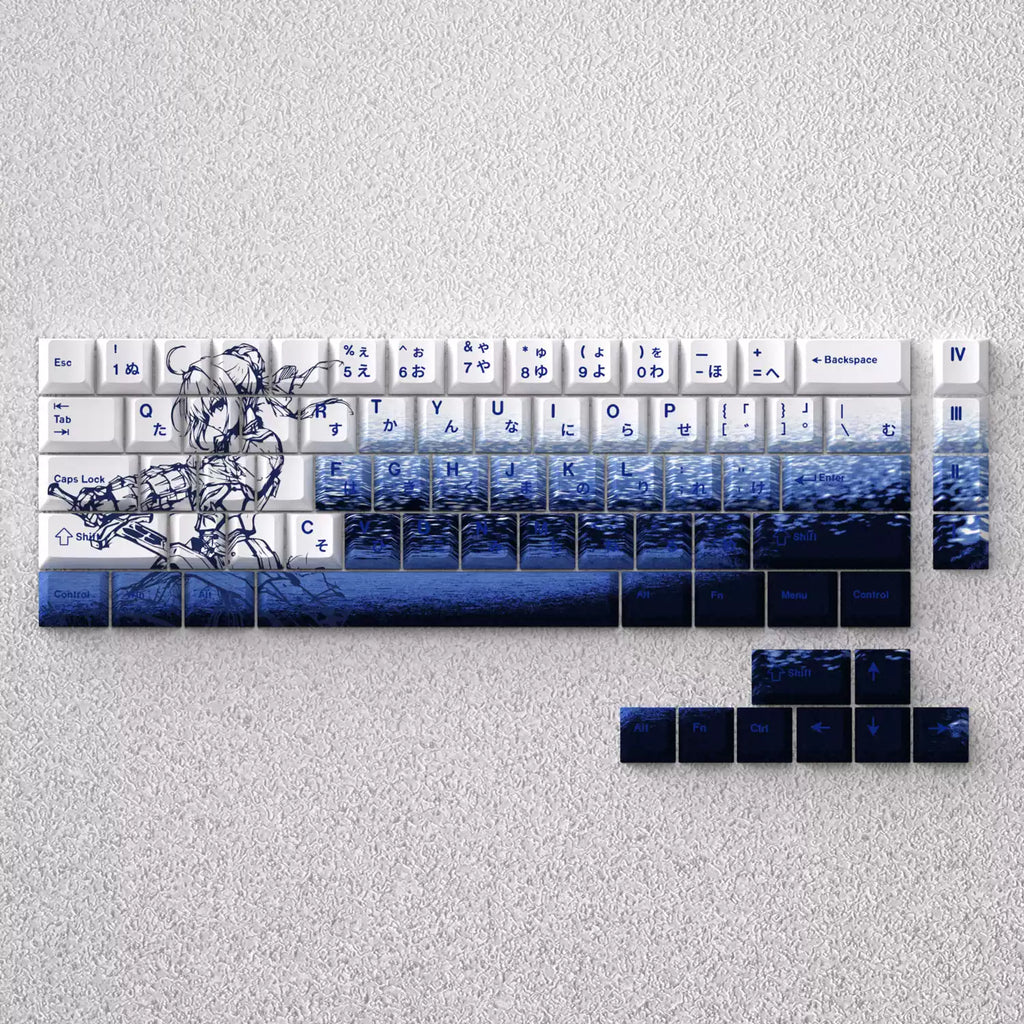 Saber OEM Profile PBT Keycap Set
