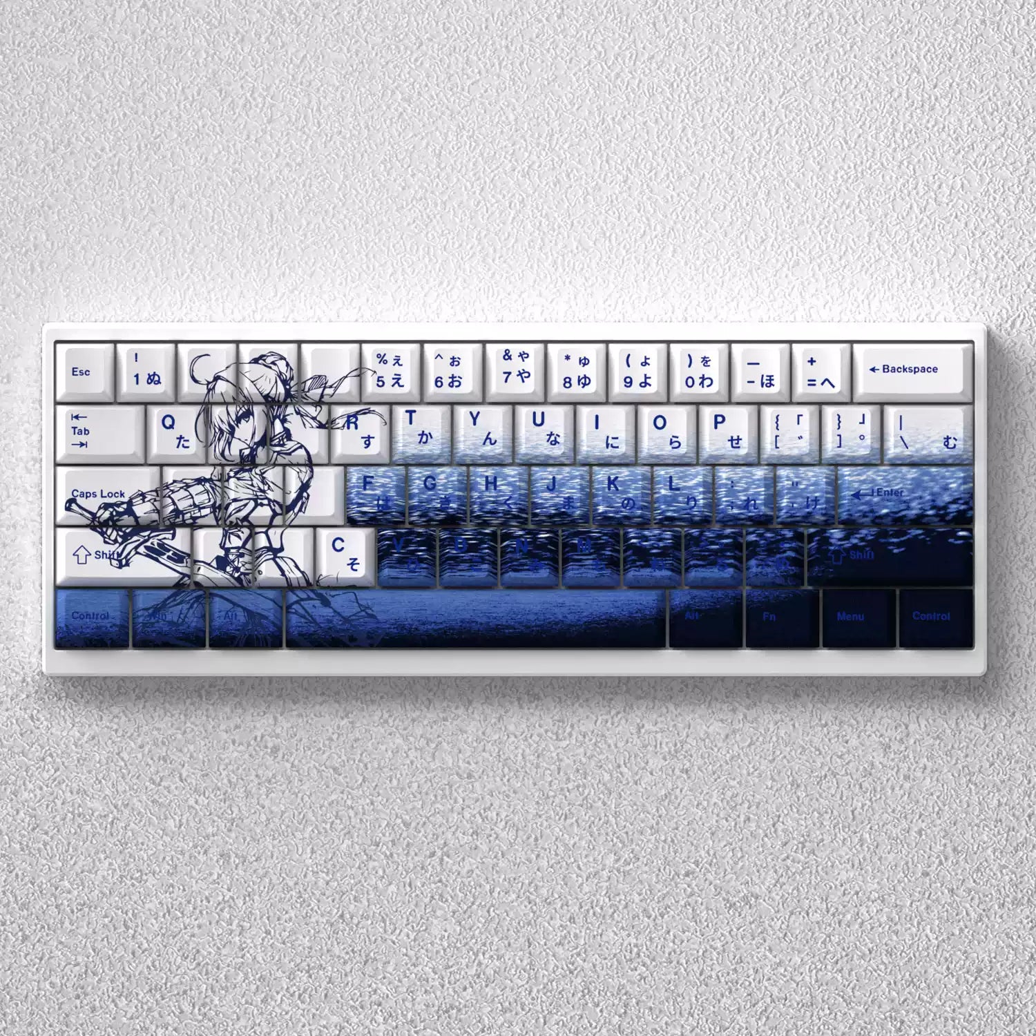 Saber OEM Profile PBT Keycap Set