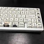 Satoru Gojo Side-Printed Translucent PBT Keycap Set