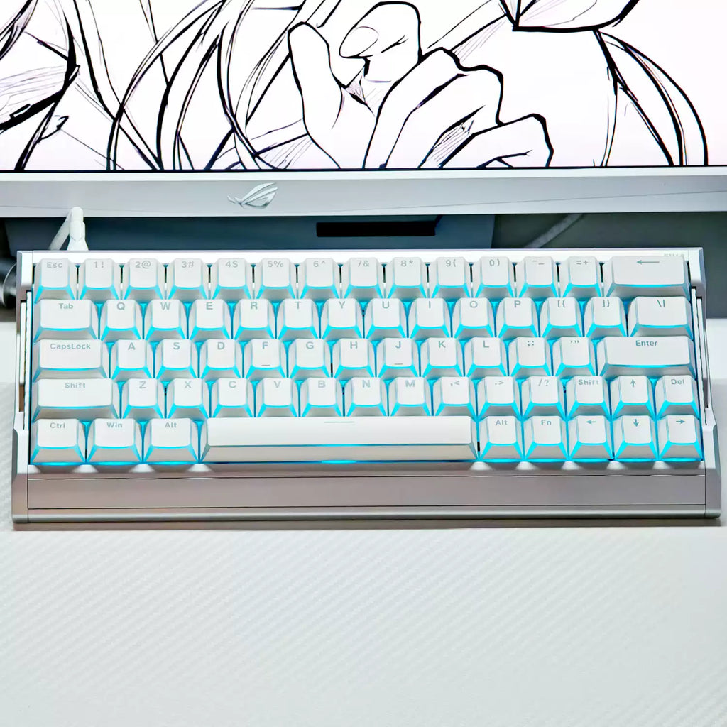 Shadowline 130-Key OEM Profile Shine-Through Keycap Set