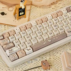 Siamese Cat MOA Profile PBT Keycap Set