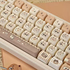 Siamese Cat MOA Profile PBT Keycap Set