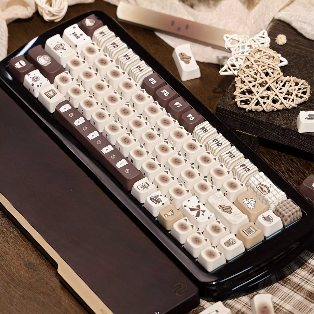 Siamese Cat PBT Keycap Set – 145 Keys
