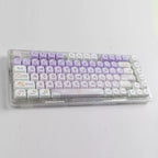 Starlight Purple Bunny MOA Profile PBT Keycap Set