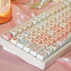Strawberry Cat 132-Key MOA Profile PBT Keycap Set