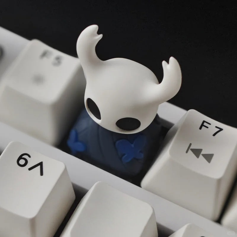 Hollow Knight "The Knight" Artisan Keycap (Glowing Eyes Ver.)