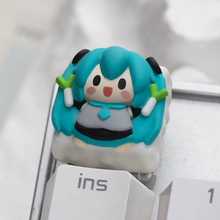 VOCALOID Hatsune Miku 3D Resin Artisan Keycap for Mechanical Keyboard