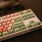 Watermelon Gummy OEM Profile PBT Side-Printed Shine-Through Keycap Set
