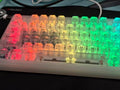 White Frosted Translucent 115-Key OEM Profile Keycap Set