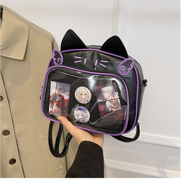 Y2K Mecha Cat Ita Bag