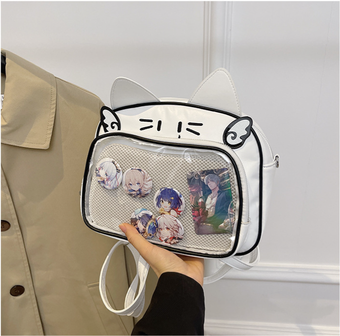 Y2K Mecha Cat Ita Bag