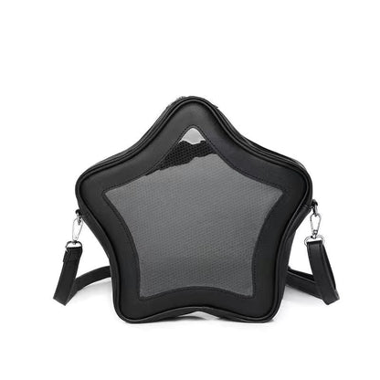 Y2K Star Ita Bag Pin Display Crossbody Backpack