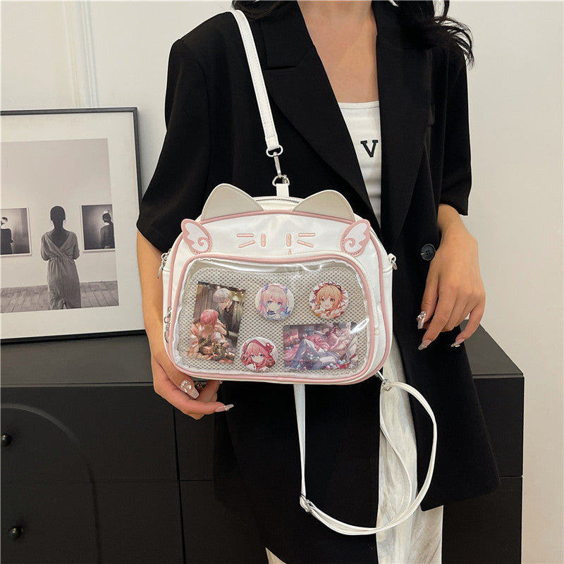 Y2K Mecha Cat Ita Bag