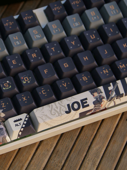 Zenless Zone Zero Ellen Joe Side-Print Shine-Through PBT Keycap Set – 120 Keys