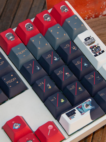 Zenless Zone Zero Ellen Joe Side-Print Shine-Through PBT Keycap Set – 120 Keys