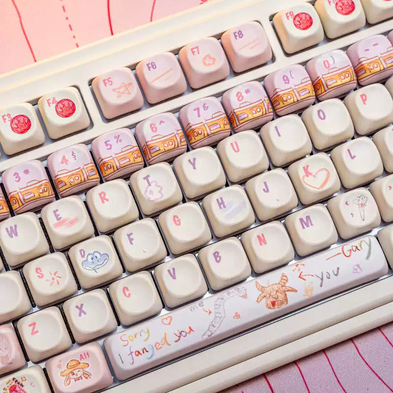 Zootopia Nick & Judy MOA Profile Keycap Set