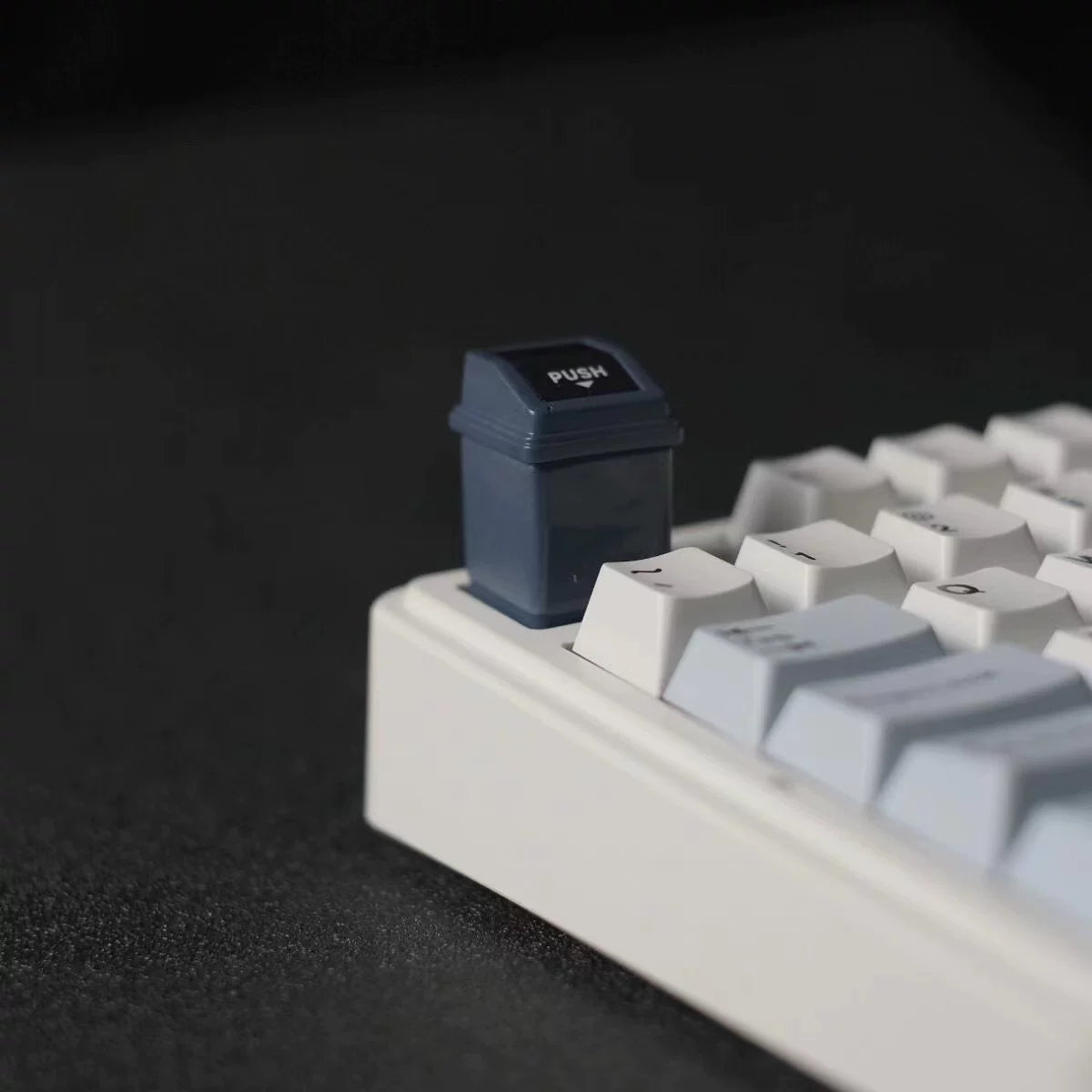 Mini Trash Can Resin Artisan Keycap – ESC Key