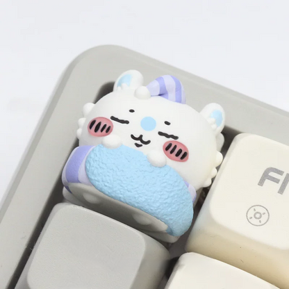 Chiikawa-Inspired Pajama Series 3D Resin Artisan ESC Keycap