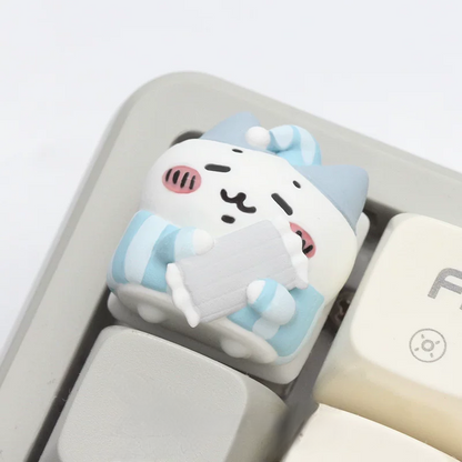 Chiikawa-Inspired Pajama Series 3D Resin Artisan ESC Keycap