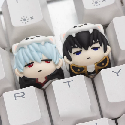 Gintama Artisan Keycap (3D Resin) – Gintoki / Hijikata