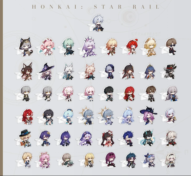 [Honkai: Star Rail] "Keeping up with Star Rail" Series Acrylic Stand