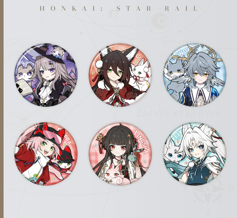 Little Cats Series Tinplate Badge