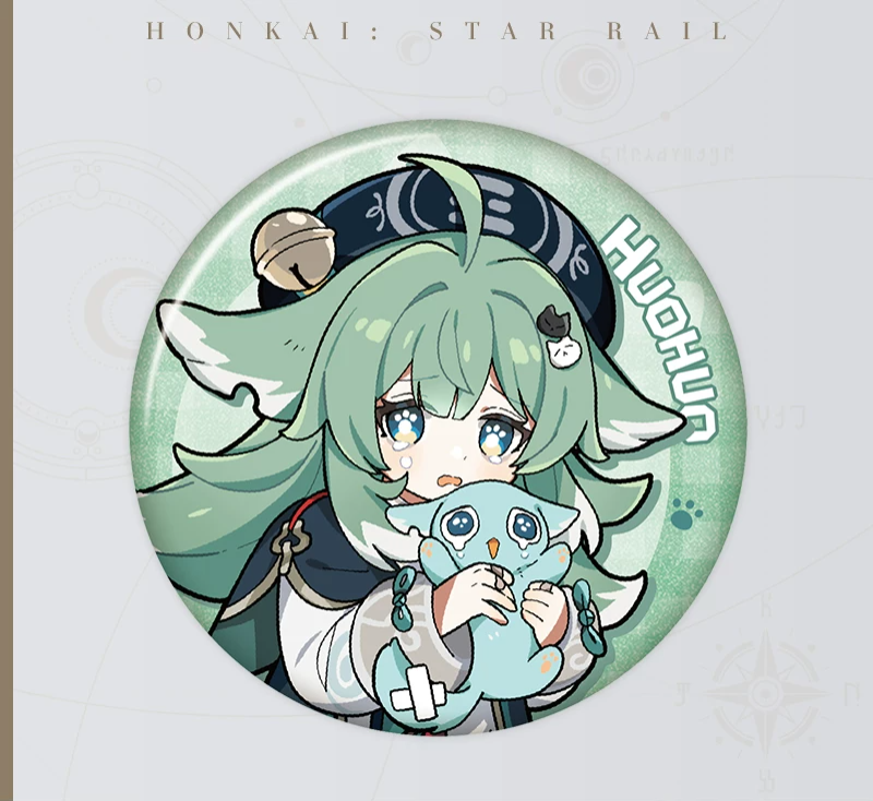 [Honkai: Star Rail] Official "Tiny Cat / Critter Pick" Series Shimmering Badge