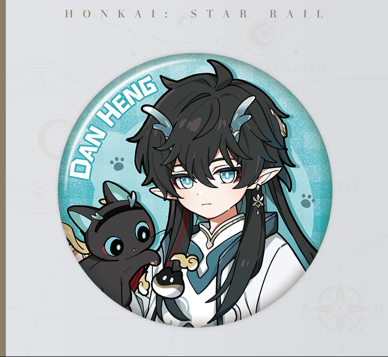[Honkai: Star Rail] Official "Tiny Cat / Critter Pick" Series Shimmering Badge