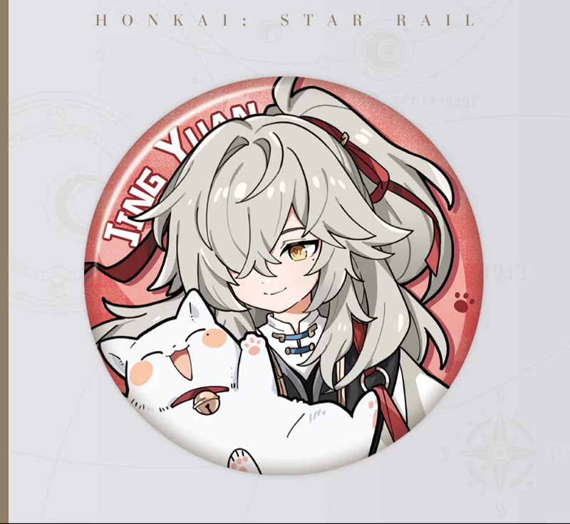 [Honkai: Star Rail] Official "Tiny Cat / Critter Pick" Series Shimmering Badge