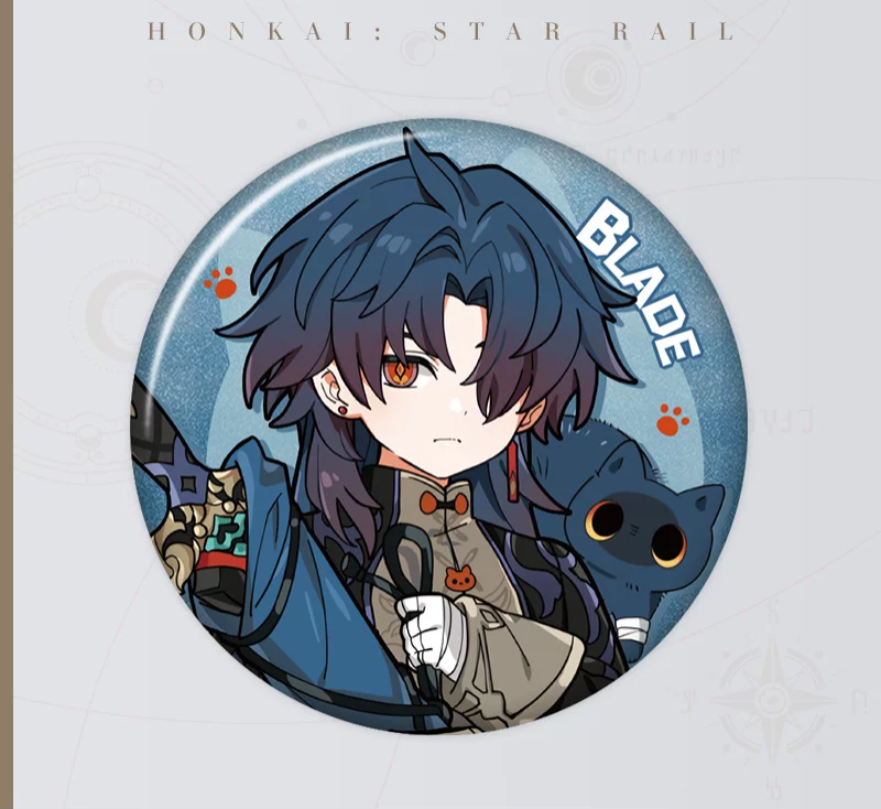[Honkai: Star Rail] Official "Tiny Cat / Critter Pick" Series Shimmering Badge