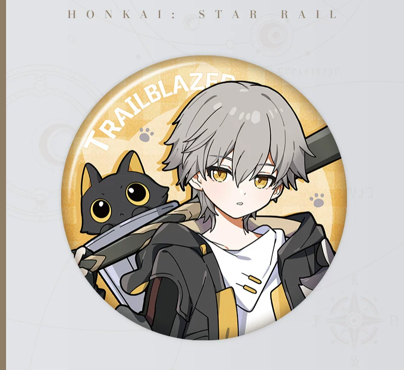 [Honkai: Star Rail] Official "Tiny Cat / Critter Pick" Series Shimmering Badge