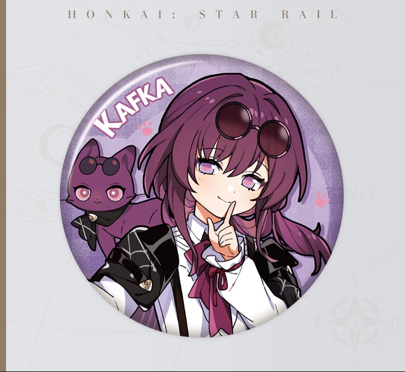 [Honkai: Star Rail] Official "Tiny Cat / Critter Pick" Series Shimmering Badge