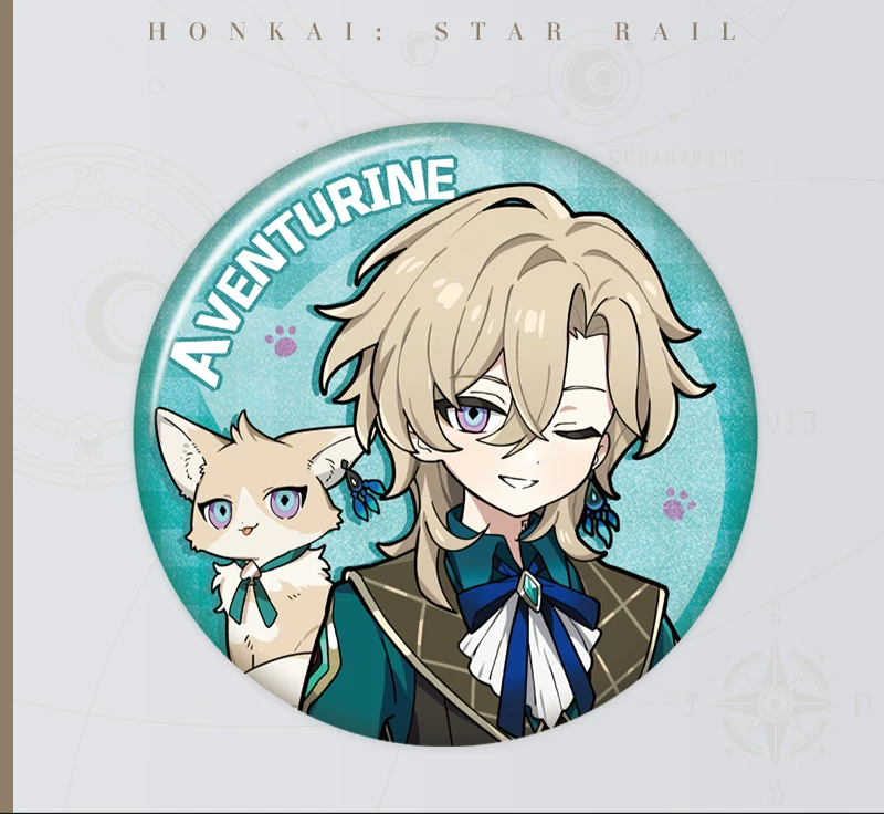 [Honkai: Star Rail] Official "Tiny Cat / Critter Pick" Series Shimmering Badge