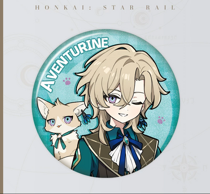 Little Cats Series Tinplate Badge