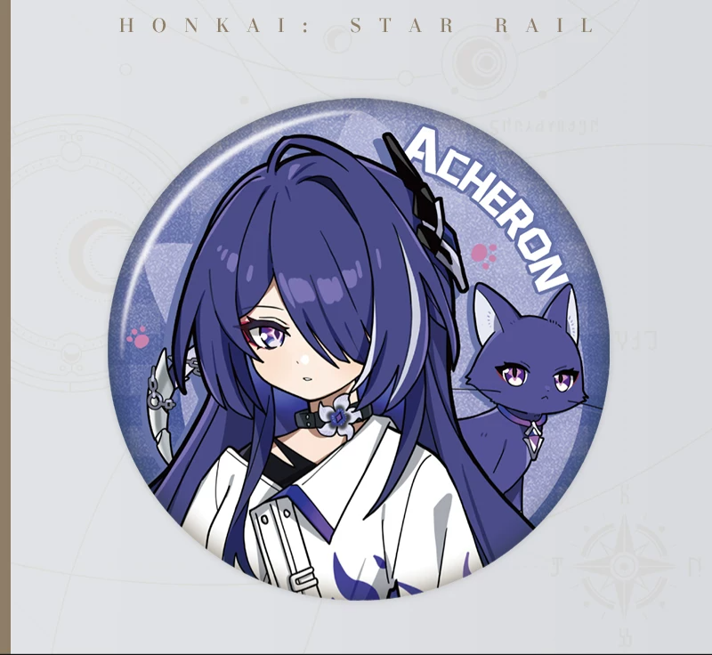 [Honkai: Star Rail] Official "Tiny Cat / Critter Pick" Series Shimmering Badge