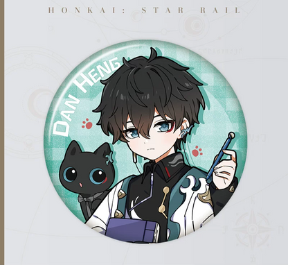 Little Cats Series Tinplate Badge