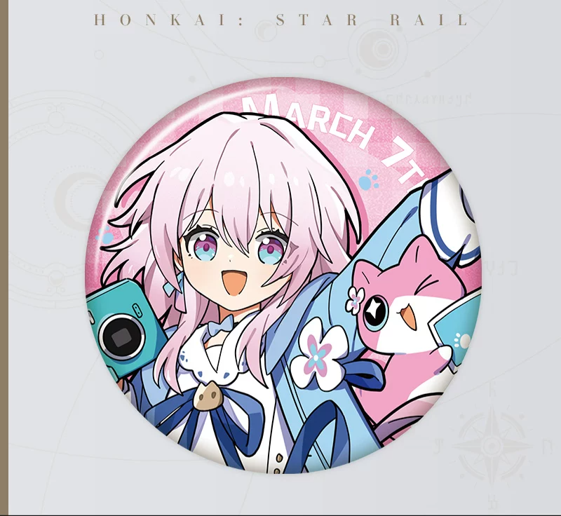 Little Cats Series Tinplate Badge