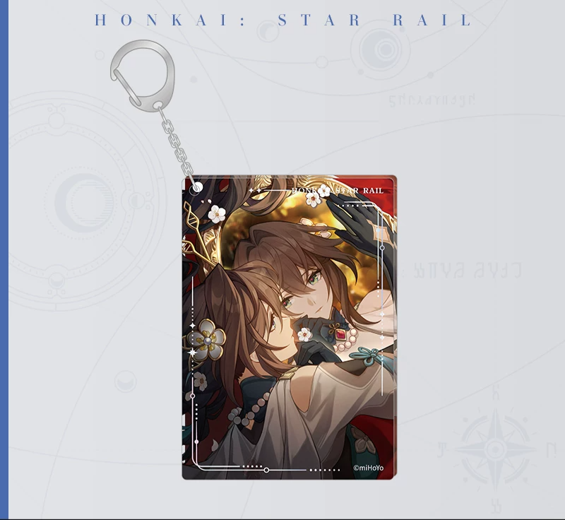 Honkai: Star Rail  Light Cone Series Acrylic Keychain Charm