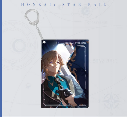Honkai: Star Rail  Light Cone Series Acrylic Keychain Charm