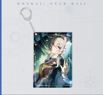 Honkai: Star Rail  Light Cone Series Acrylic Keychain Charm