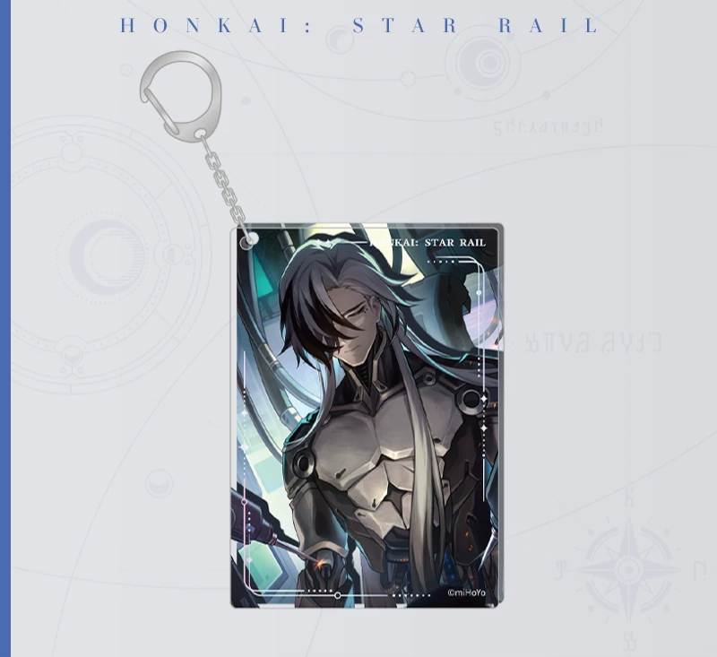 Honkai: Star Rail  Light Cone Series Acrylic Keychain Charm