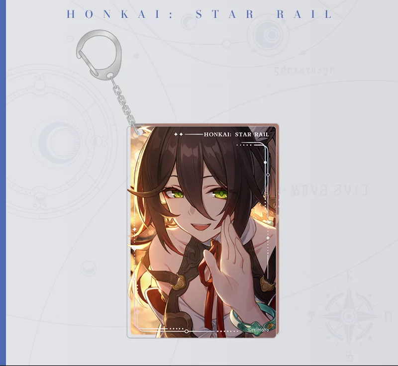 Honkai: Star Rail  Light Cone Series Acrylic Keychain Charm