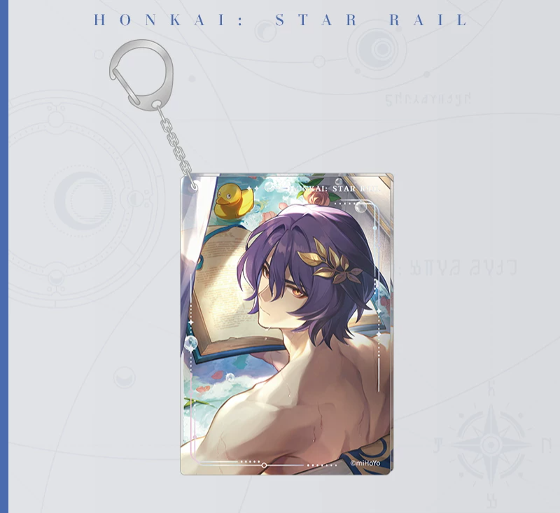 Honkai: Star Rail  Light Cone Series Acrylic Keychain Charm