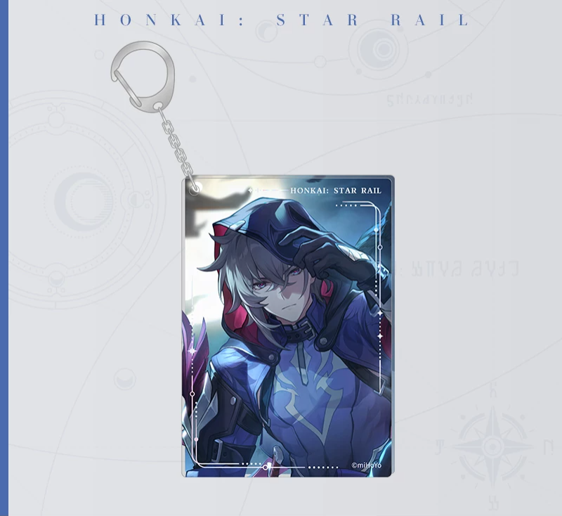 Honkai: Star Rail  Light Cone Series Acrylic Keychain Charm