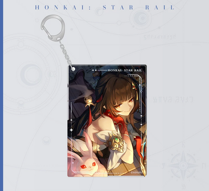 Honkai: Star Rail  Light Cone Series Acrylic Keychain Charm
