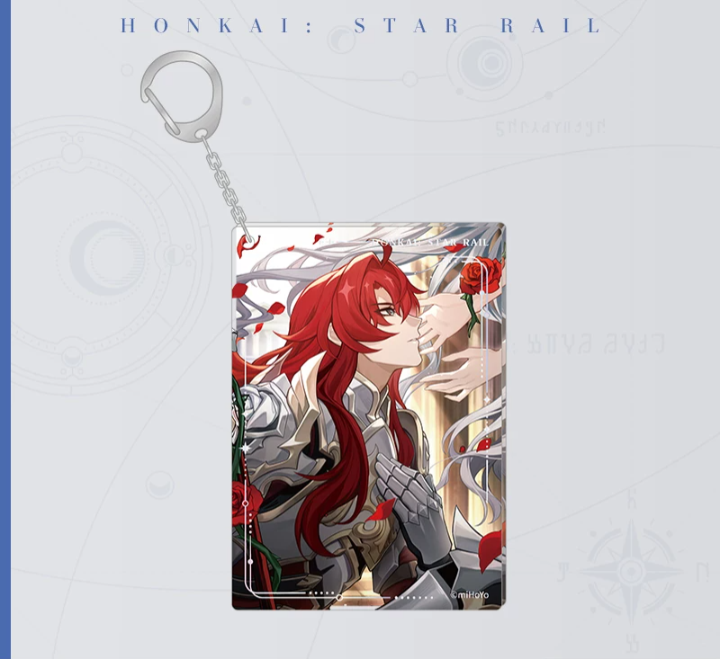 Honkai: Star Rail  Light Cone Series Acrylic Keychain Charm