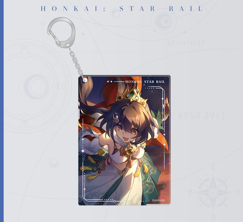 Honkai: Star Rail  Light Cone Series Acrylic Keychain Charm