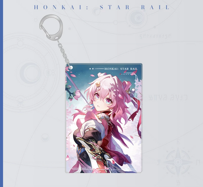 Honkai: Star Rail  Light Cone Series Acrylic Keychain Charm