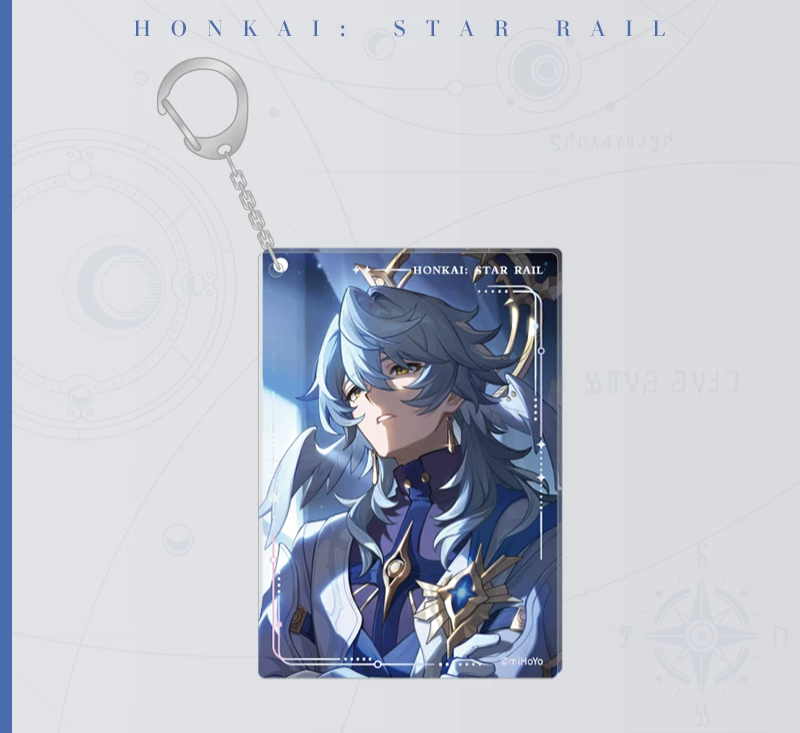Honkai: Star Rail  Light Cone Series Acrylic Keychain Charm